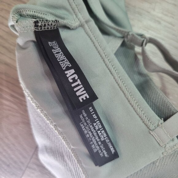 Victoria's Secret Pink Active Women's XS Mint Green ultimate lightly linedsport - Picture 4 of 7